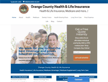 Tablet Screenshot of insurance-oc.com